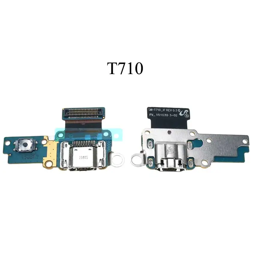 YuXi USB Charging Dock Flex Cable For Samsung Galaxy Tab S 8.4 T700 T705 T710 T715 SM-T700 SM-T705 Charger Port Connector Board images - 6