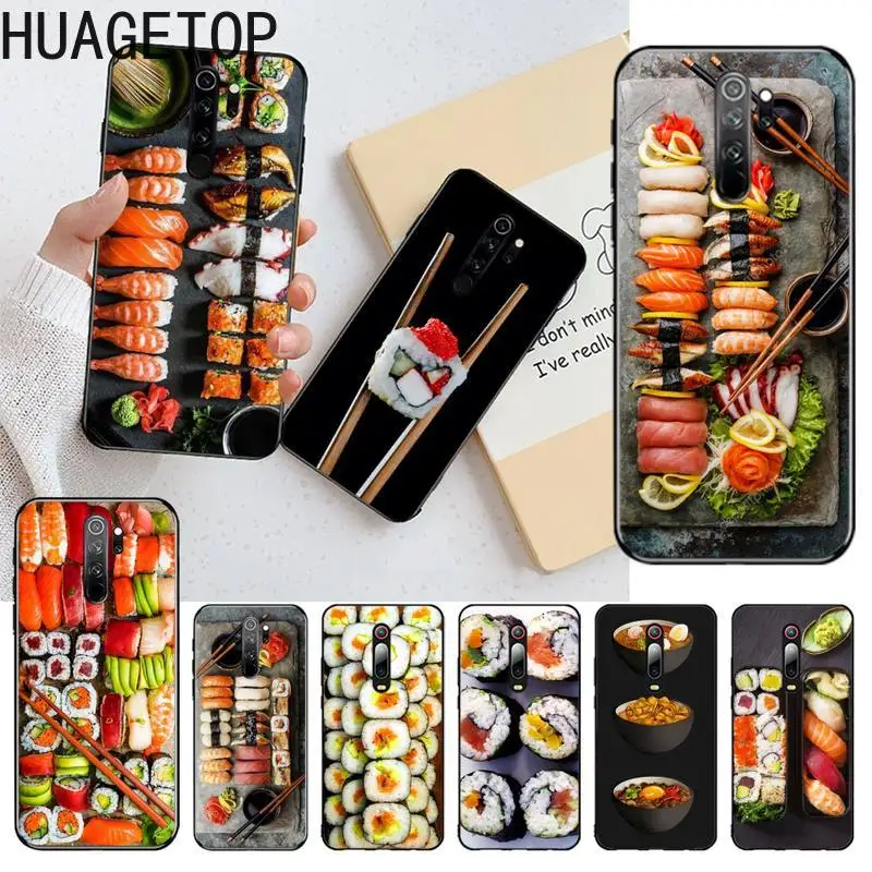 Чехол для японской кухни суши оболочка Redmi Note 9 8 8T 8A 7 6 6A Go Pro Max K20 K30|Бамперы| |