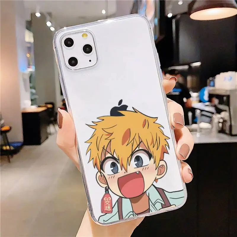 

Toilet Bound Hanako Kun Phone Case Transparent soft For iphone 5 5s 5c se 6 6s 7 8 11 12 plus mini x xs xr pro max