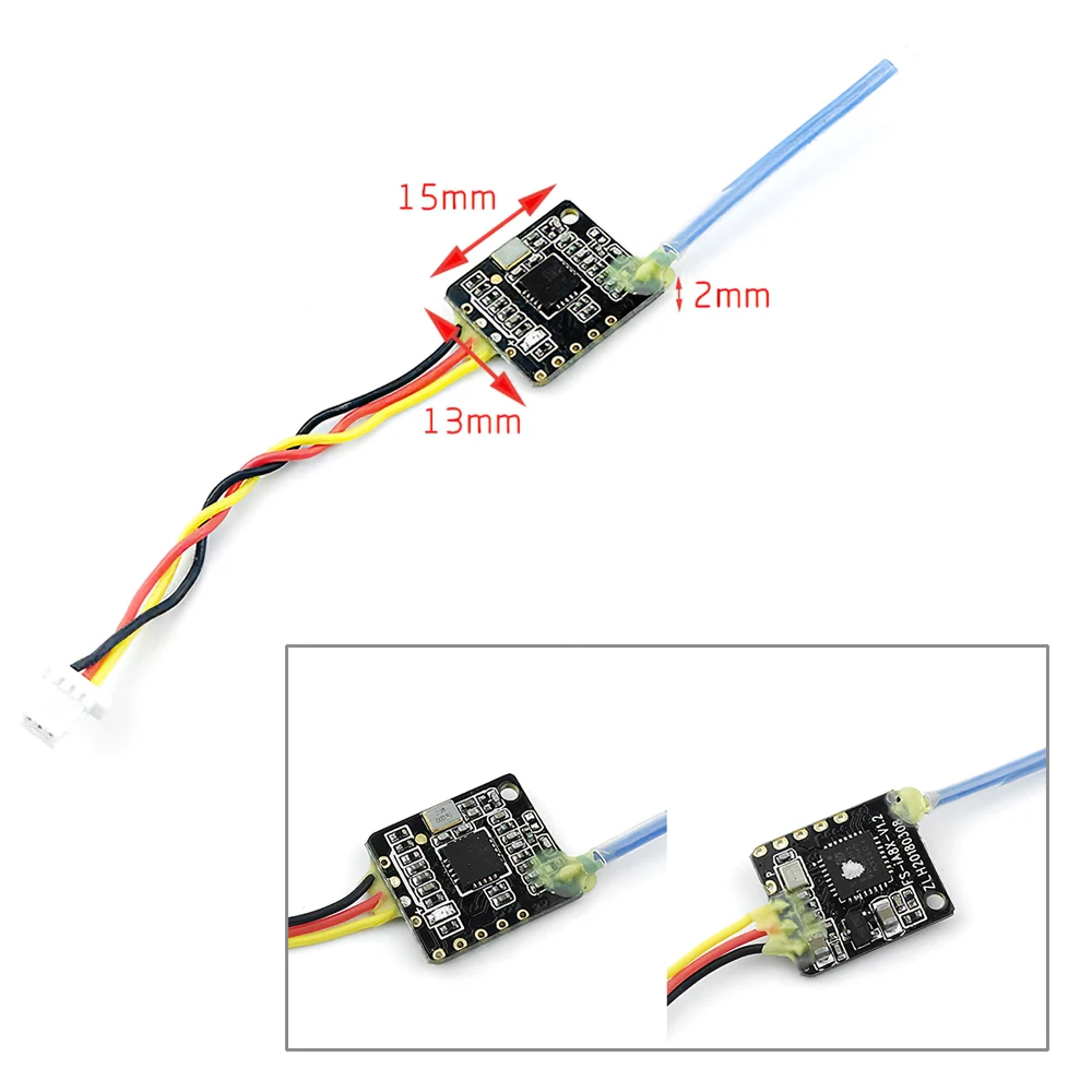 Flysky FS iA8X приемник 2 4 г 8CH i Bus с помощью которого можно/PPM для Nirvana NV14 i6 i6s i6x i8 i10