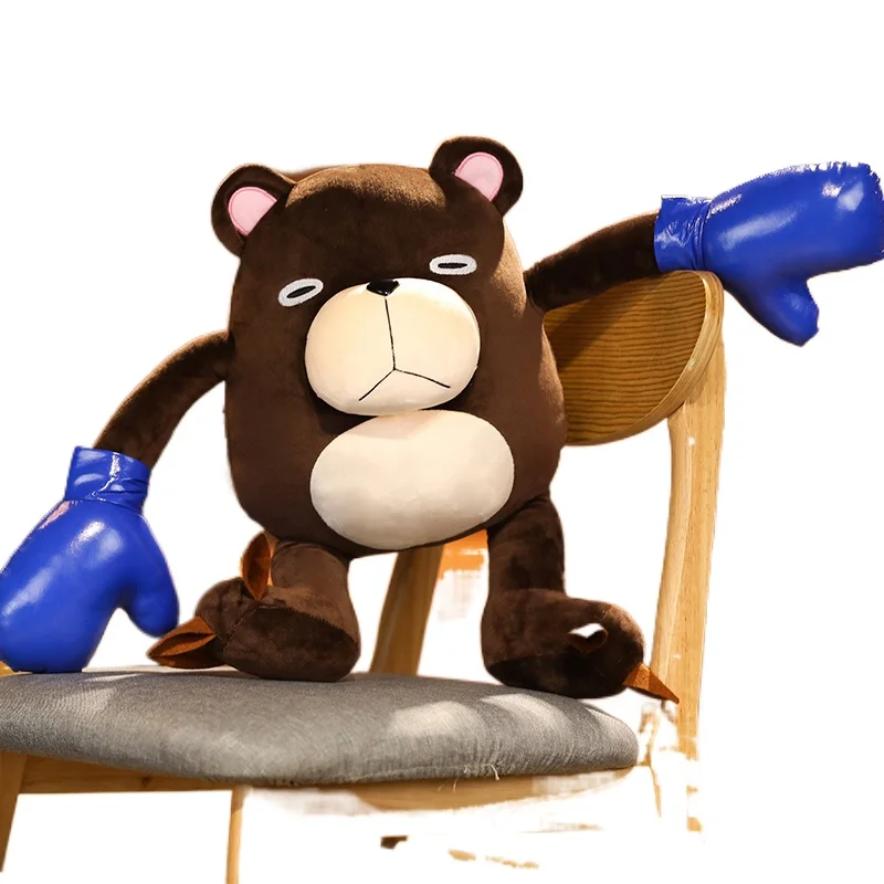 Японские Аниме фигурки ююютсу кайсена плюшевые куклы боксерский медведь милые