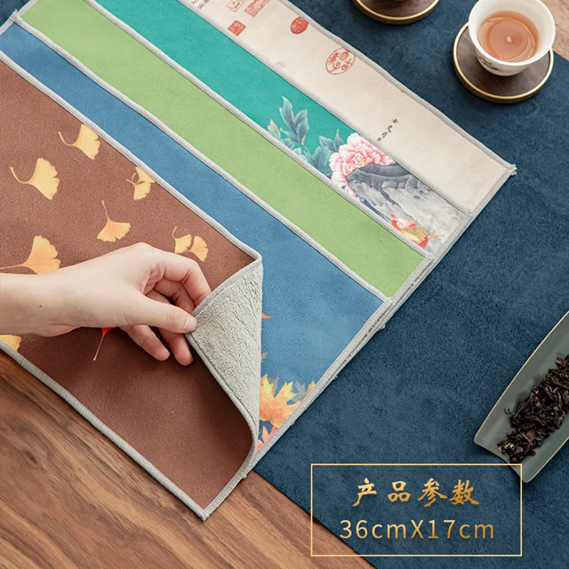 Окрашенное толстое чайное полотенце супервпитывающее высококачественный