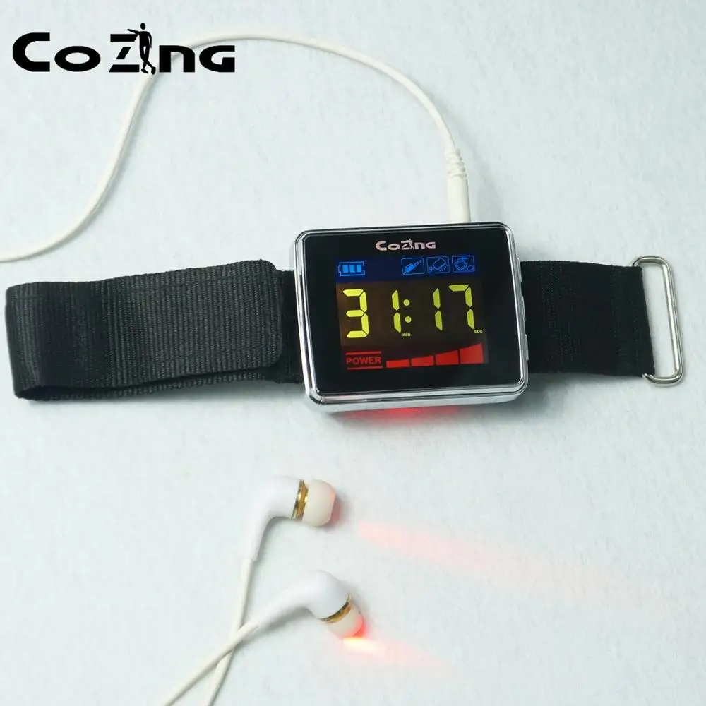 Online Sinusitis Heilung Und Tinnitus Relief Therapie Instrument Gesundheit Pflege Massage Laser Uhr