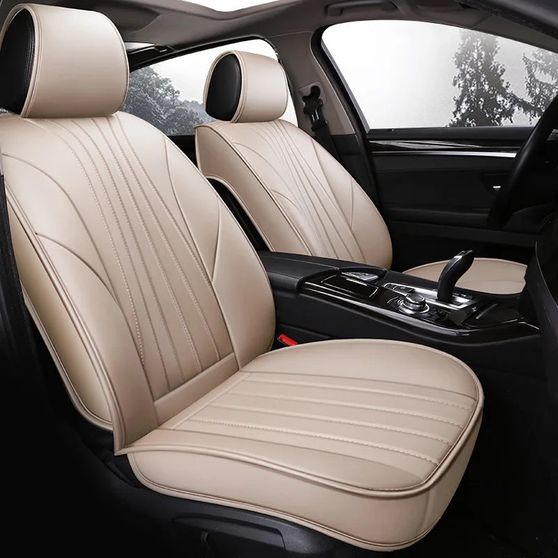 Кожаный чехол для автомобильного сиденья Volkswagen passat vw polo golf tiguan jetta touareg Sharan up Phaeton