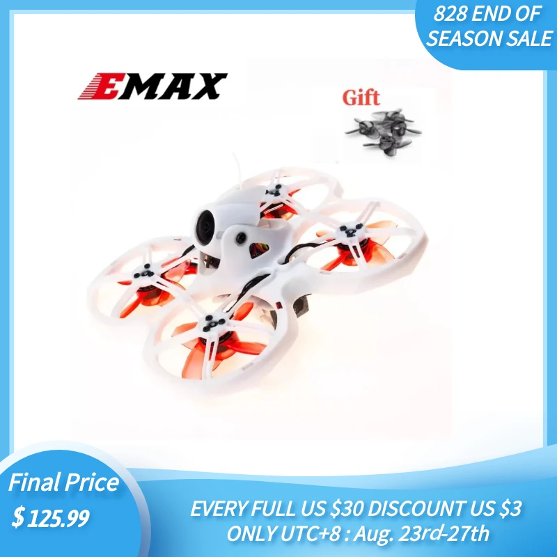 EMAX официальный Tinyhawk II Крытый FPV гоночный Дрон RC игрушка Квадрокоптер 16000KV RunCam Nano2