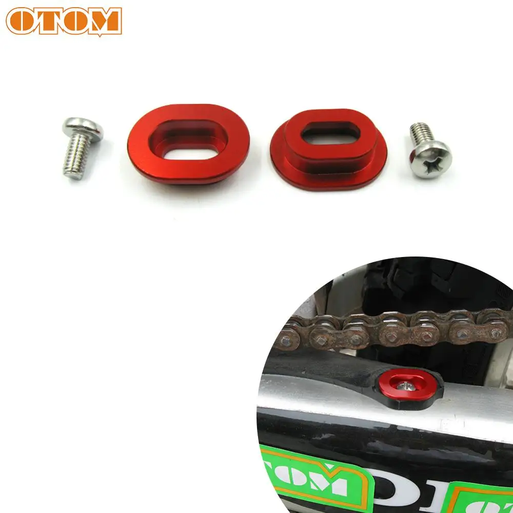 

OTOM Chain Slider Washer Pad Accessories Off-road Motorcycle CNC Machining Flat Fork Rubber Washer For HONDA CRF150 CRF250R 450R