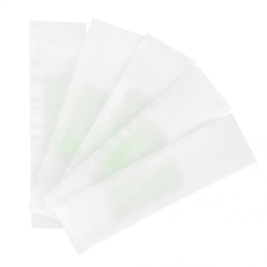 10 шт двухсторонняя губная бумага для удаления волос восковые полоски лицевые