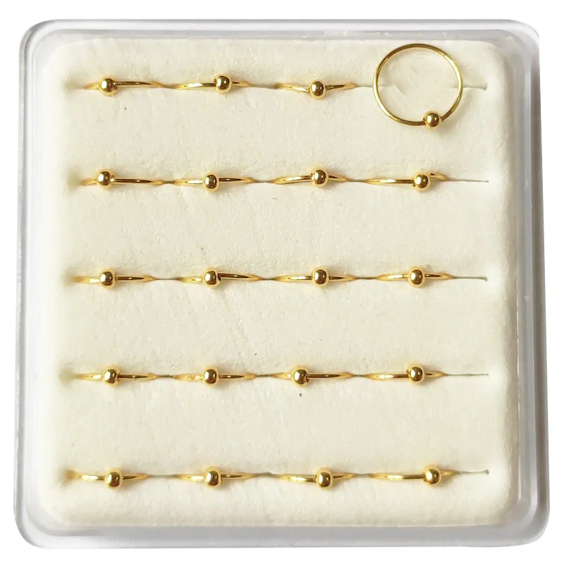 Женское серебряное кольцо для пирсинга носа обруч ювелирные изделия тела 8 мм