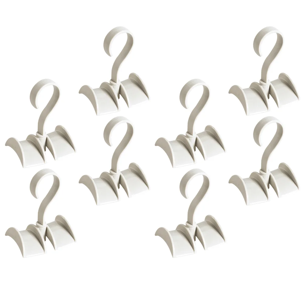 

8 шт., вешалка для хранения вещей, вращающаяся на 360 градусов