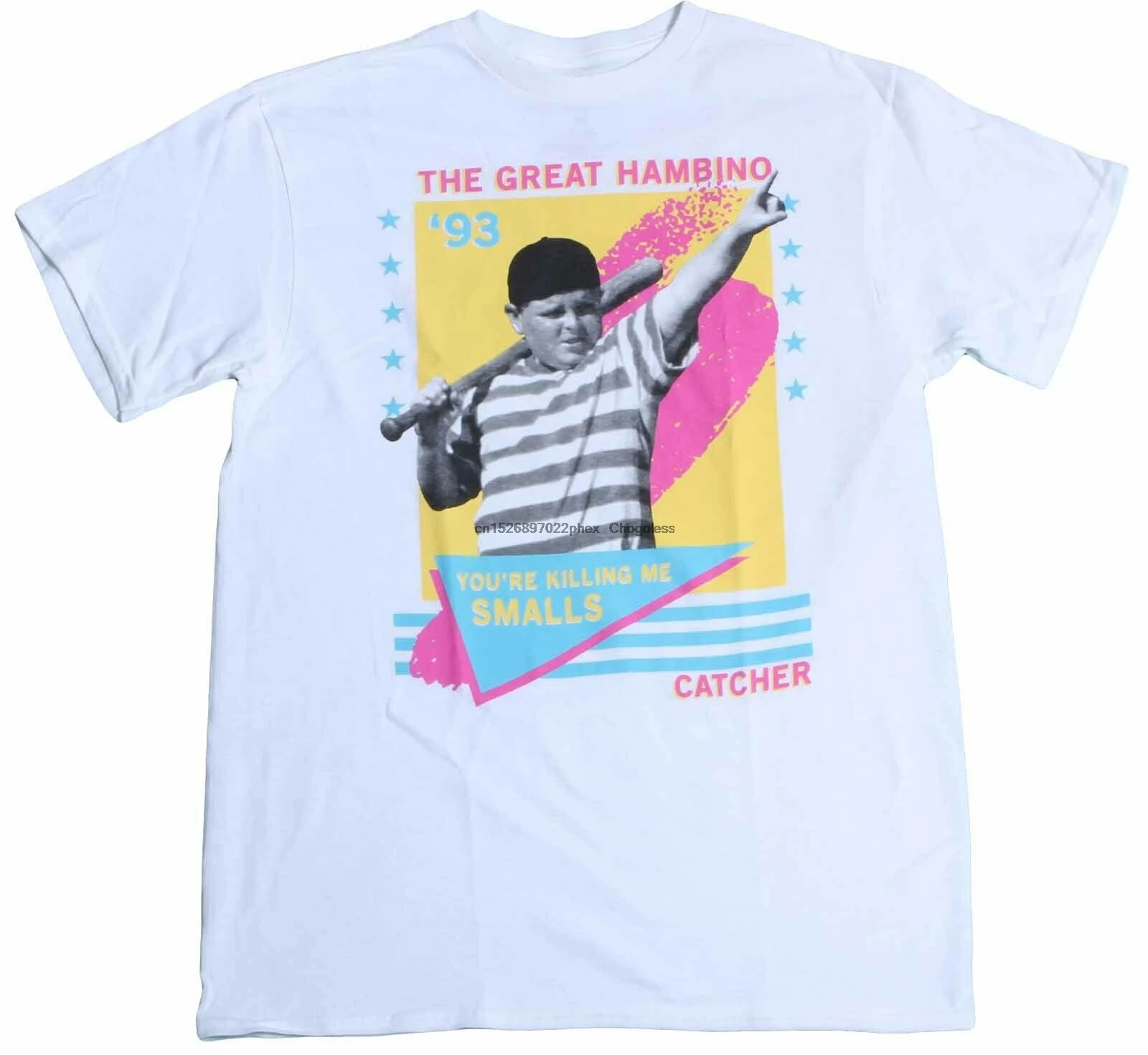 Футболка Sandlot The Great Hambino Ты убиваешь меня сэмллоу футболка из фильма Новинка -