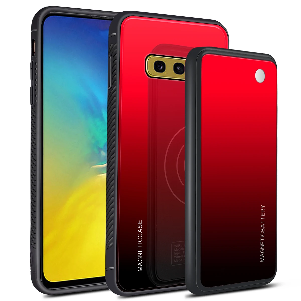 Galaxy S10e Для samsung Galaxy S10/S9/S10e/S10/Note 10/S8 S9 S10 Note 10 Plus чехол с 5000 мАч беспроводным зарядным устройством - Цвет: Galaxy S10e