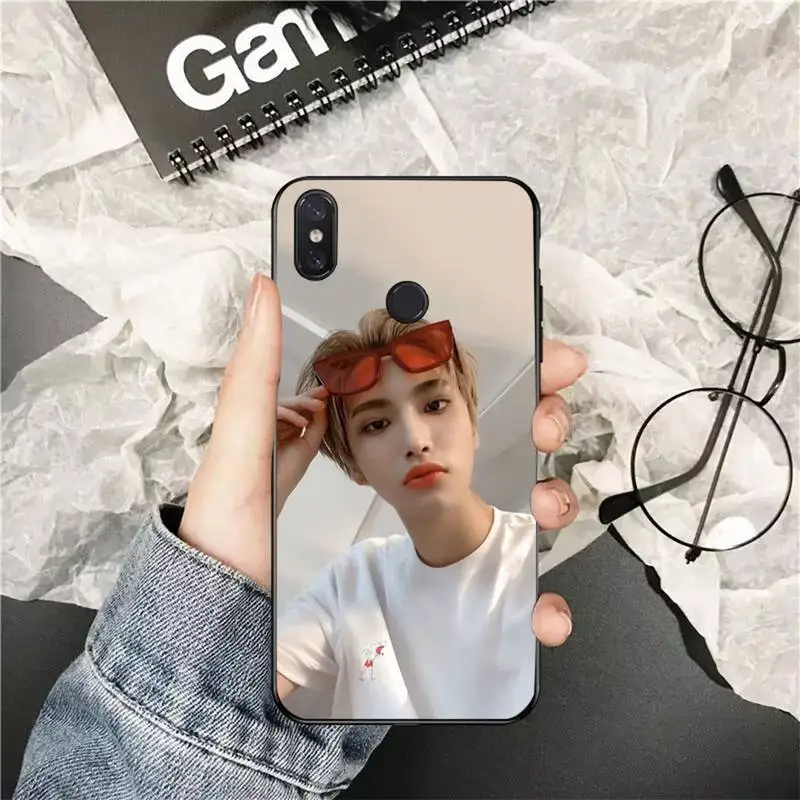 Силиконовый черный чехол FHNBLJ ATEEZ HongJoong SeongHWA для телефона Xiaomi Redmi 5 5Plus 6 6A 4X 7 7A 8 8A 9 Note