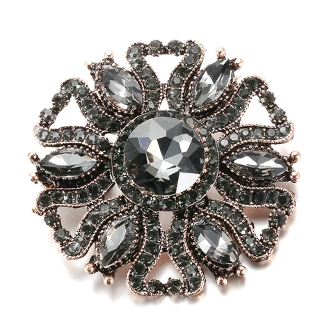 Винтажная Женская Брошь в турецком стиле Kinel с золотым покрытием