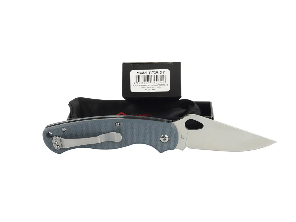 Складной нож Ganzo G729 Firebird FB тактический карманный клинок из стали 440с рукоятка G10