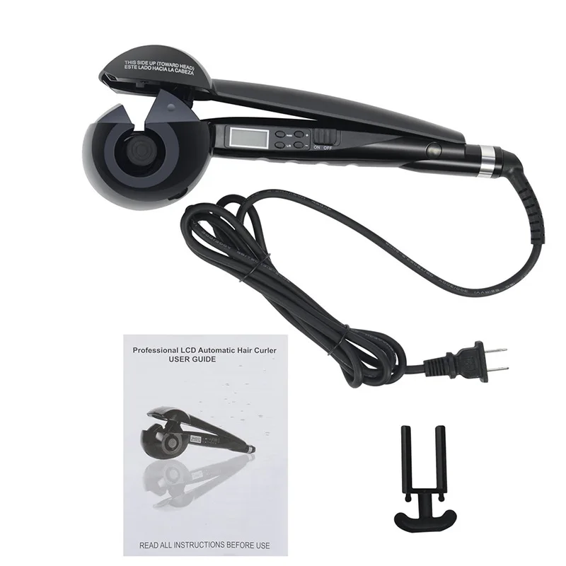 

LCD wand curling iron automatic hair curler hair styling tools Female hair curlers Professional crimping iron crimper Heat -40