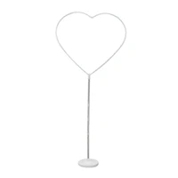 heart shaped balloon arch column stand display accessory kit for proposal birthday wedding baby shower anniversary decorate wwo