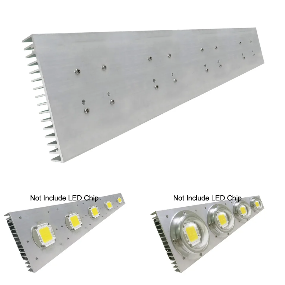 Светодиодный алюминиевый радиатор для охлаждения 50 Вт 100 200 300 400 Нагреватель +