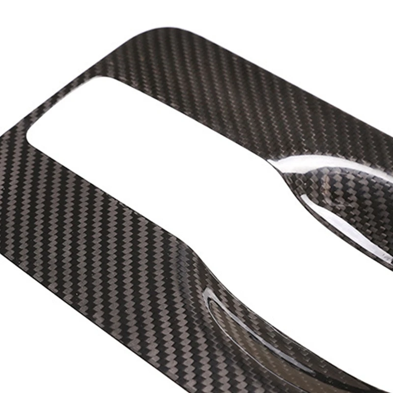 

Carbon Fiber Sticker Car Tail Door Handle Trim Frame Cover for Mercedes-Benz G-Class W463 2019-2020