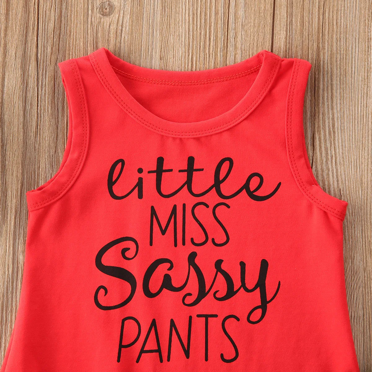 Женский летний комплект одежды для маленьких девочек и мальчиков красный жилет