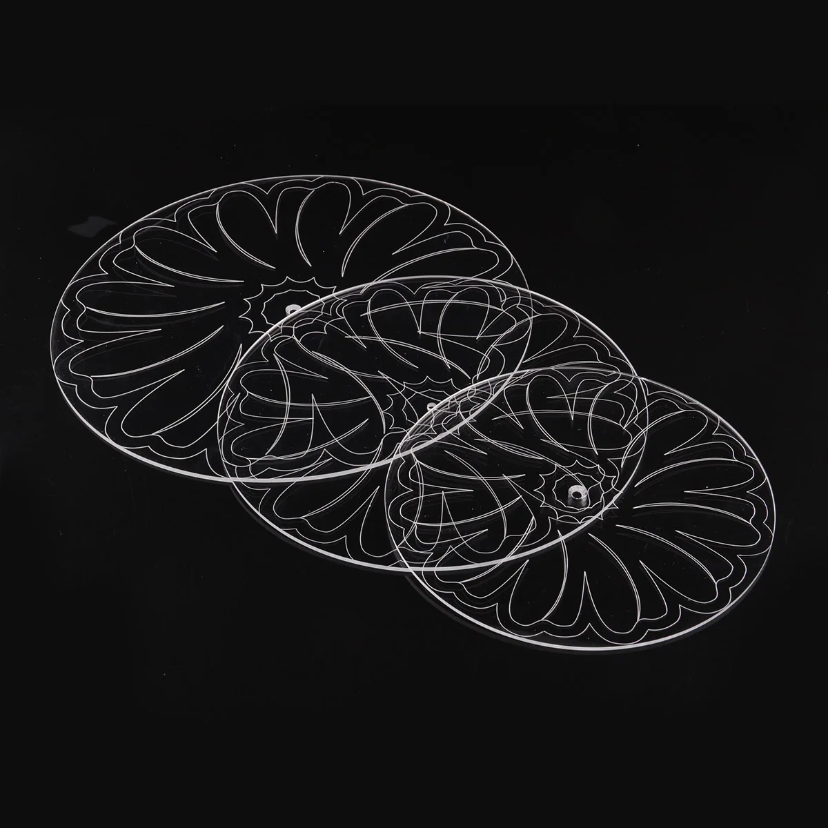 Soporte para pasteles con patr&oacute;n acr&iacute;lico, herramientas de horneado de pan para bodas, creatividad colocada, vender como pasteles calientes, novedad de 2021-5