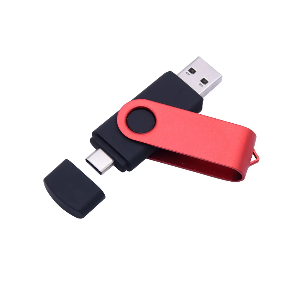 Смарт OTG Type C Флешка 64 Гб Usb флеш накопитель 32 16 Cle 2 0 8 ГБ 4 для телефона карта памяти