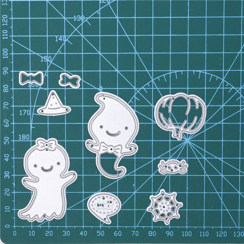 Eastshape Хэллоуин призрак тыква штампы металлические ремесла трафареты для сделай