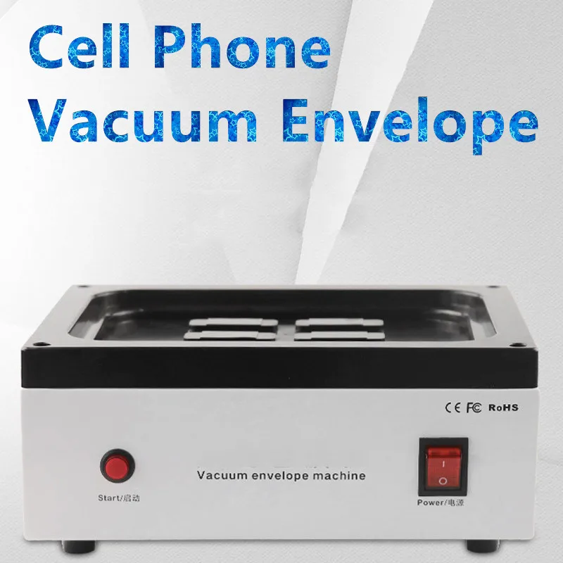 

Mobile Phone Vacuum Envelope Machine Automatic Vacuum Back Cover Film Coating Machine for IPhone SAMSUNG HUAWEI And Tablet