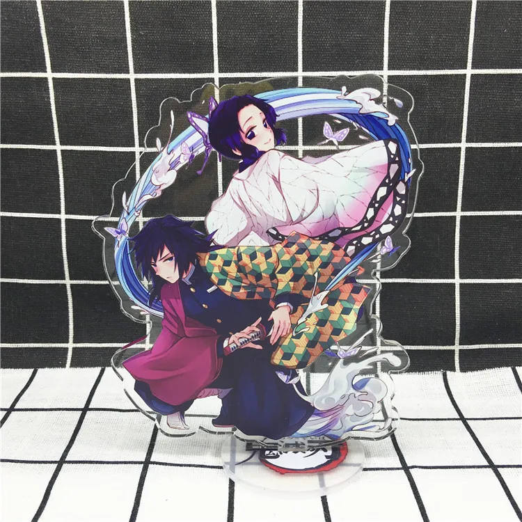Аниме демон убийца Kimetsu no Yaiba брелок Kamado Tanjirou Hashibira Inosuke Tomioka Giyuu милый забавный мультфильм акриловый брелок