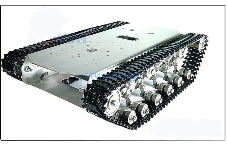 Metal Crawler Stainless Steel Robot Damping Tank Car Suspension Intelligent Video WiFi | Игрушки и хобби