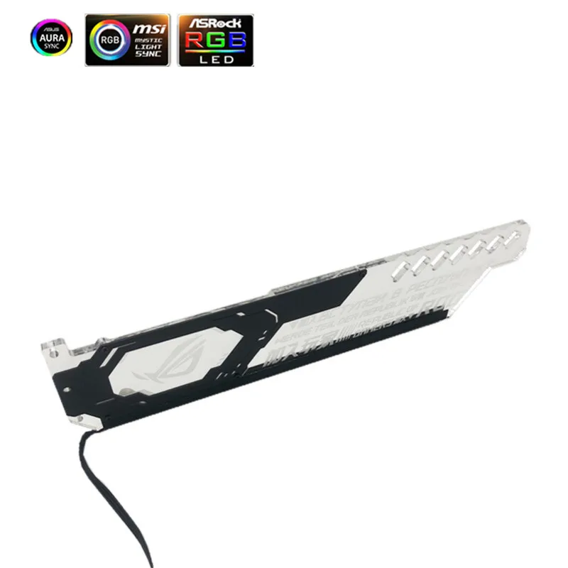 Настраиваемая подставка для видеокарты VGA металлическая графической карты RGB