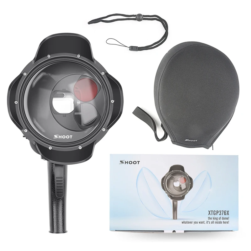 

Diving Dome Port Protection Case For GoPro Hero 7 6 5 Waterproof Housing Protection Cover Case Action Camera Accessories