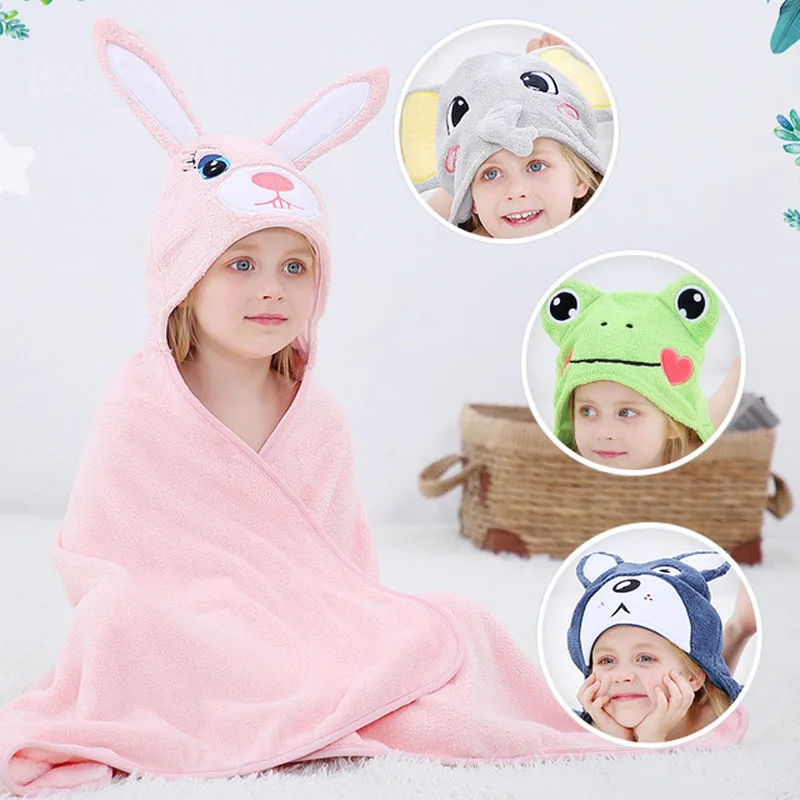 Детское одеяло одежда для мальчиков и девочек детские Банные полотенца с
