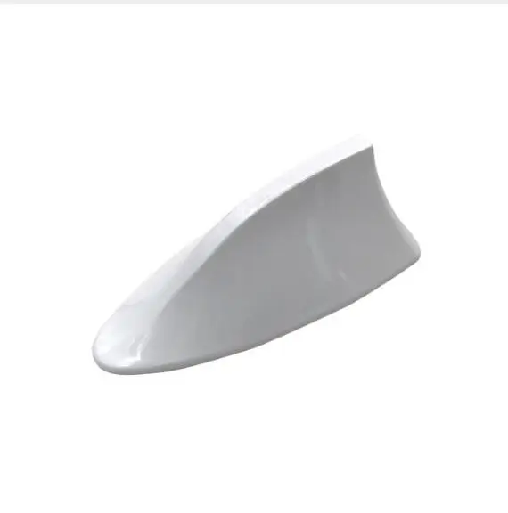 Автомобиль углеродного волокна крыши радио акула Стайлинг сигнальная антенна для Fiat Freemont Doblo 695 FCC4 500e Viaggio Strada 500C - Цвет: C-white