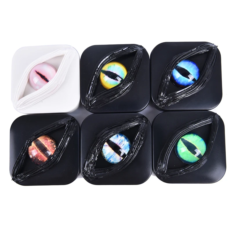 Чехол с контактными линзами необычные подарки на Хэллоуин Индивидуальная