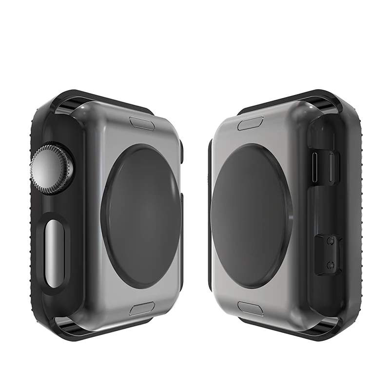 Алмазный чехол для apple watch Series 5 44 мм 40 мм iWatch 4 защитная крышка экрана PC Watch Case для apple watch 3 Case 38 мм 42 мм