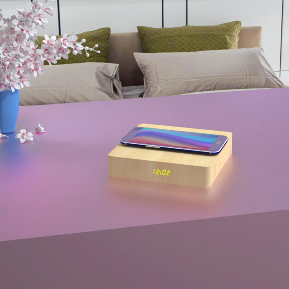 

Беспроводное зарядное устройство для телефона, 10 Вт, с функцией нагрева