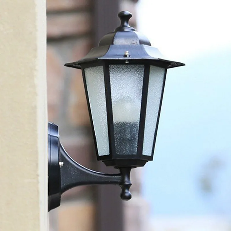 Винтажный настенный светодиодный светильник уличное водонепроницаемое бра для