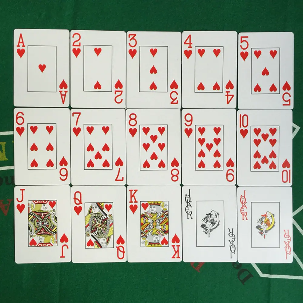 K8356 гладкие водонепроницаемые 10 компл./лот Baccarat Texas Hold'em пластиковые игральные карты ПВХ покер клуб карты; настольные игры 2,48*3,46 дюймов