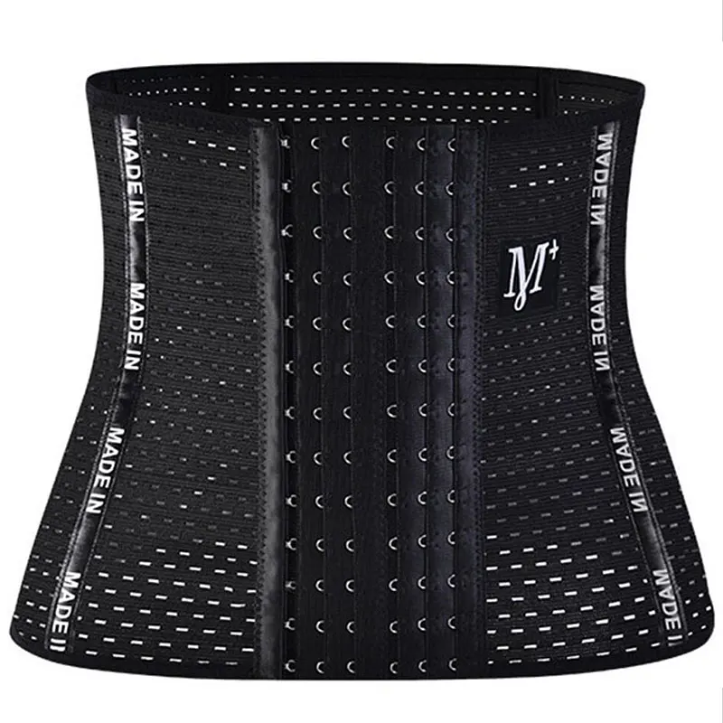 

Latex Waist Trainer Shaper Embroidery Letter Underbust Corset Steel Boned Slimming Waisttrainer Cincher Girdle Belt Breathable