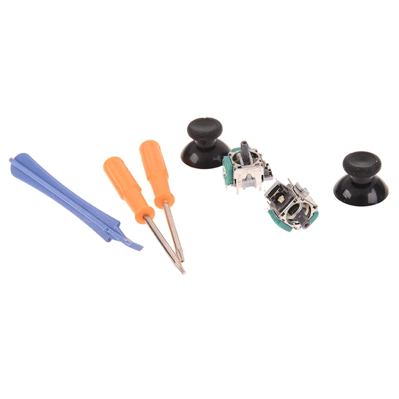 3D Analog Joystick Stick Sensor Module Potentiometers& Thumbsticks Cap Torx T8 T6 Screwdrivers Repair Tool Wireless Controller |