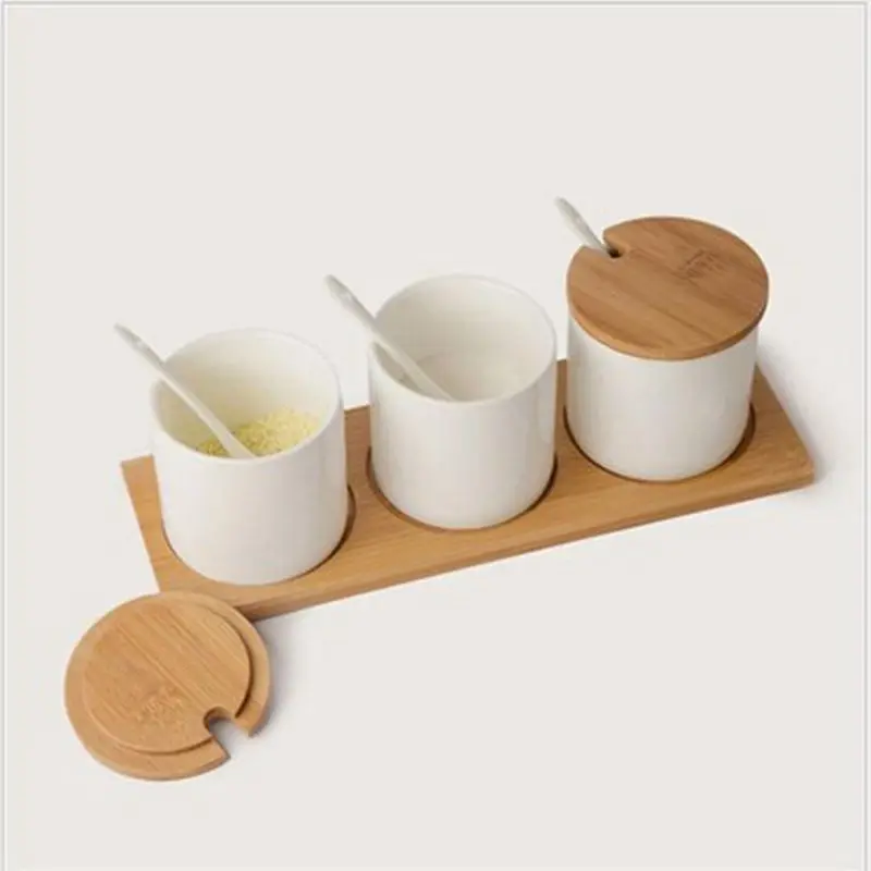 Фотоемкость для специй с трехсоставным мраморным рисунком оригинальная