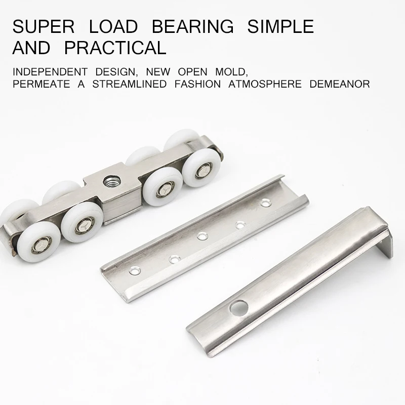 Ролики для раздвижной двери из цинкового сплава 80 кг деревянные спальни