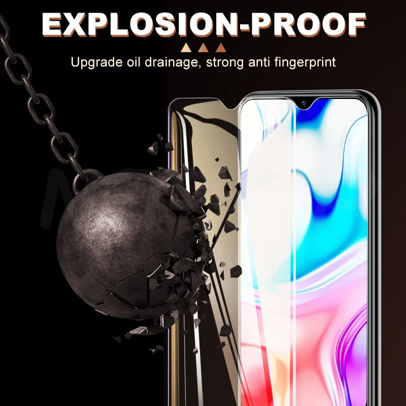 

3Pcs Tempered Glass For Xiaomi Redmi Note 9S 8 8T 7 6 9 Pro Max Screen Protector On For Redmi 9 9A 9C 8 8A 7 7A 6 6A Film Glass