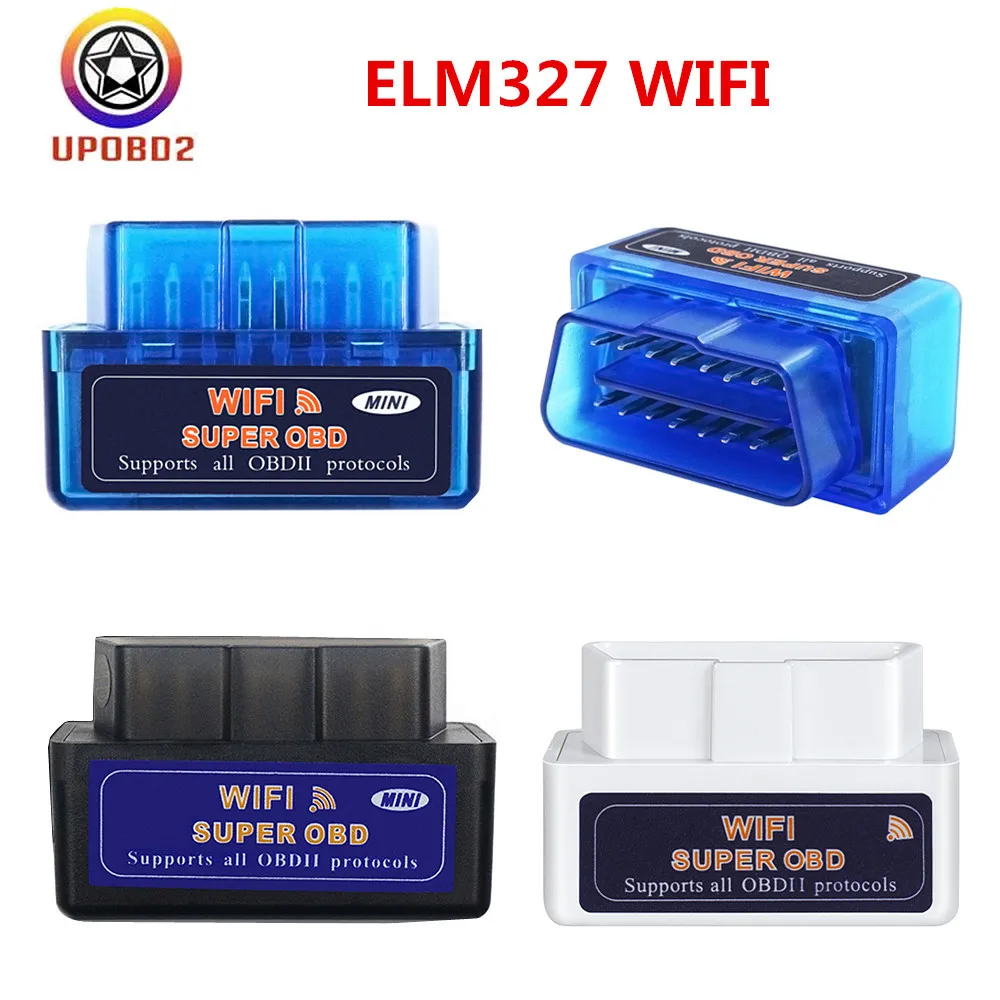 ELM327 WiFi V1.5 OBD2 сканер ELM 327 Bluetooth obd2 OBDII автомобильный диагностический инструмент ELM327 1,5 WiFi считыватель кодов для iOS Android