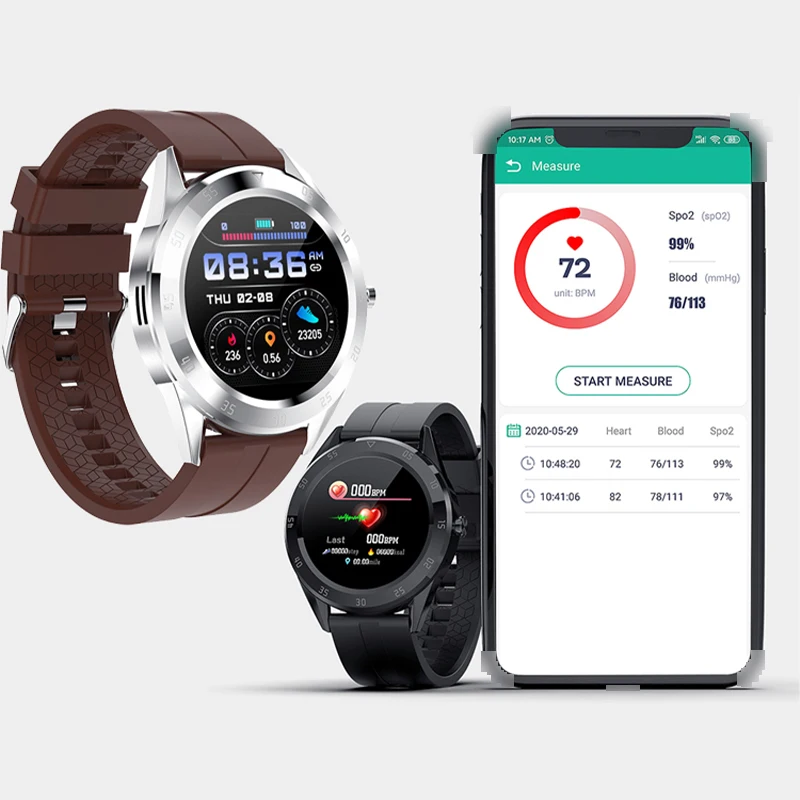 Смарт часы ЖК дисплей 1 54 дюймов Montre интеллигентая (ый) Ios смарт Дисплей сенсорный