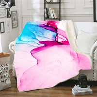quicksand 3d printed fleece blanket for beds hiking picnic thick quilt fashionable bedspread sherpa throw blanket 06