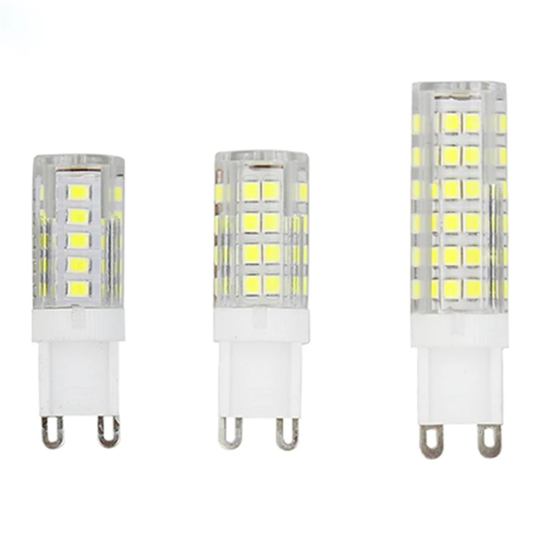 G4 G9 E14 Лампа 220V 230V 240V 5 Вт 7 9 12 2835 SMD высокое качество Керамика светодиодный