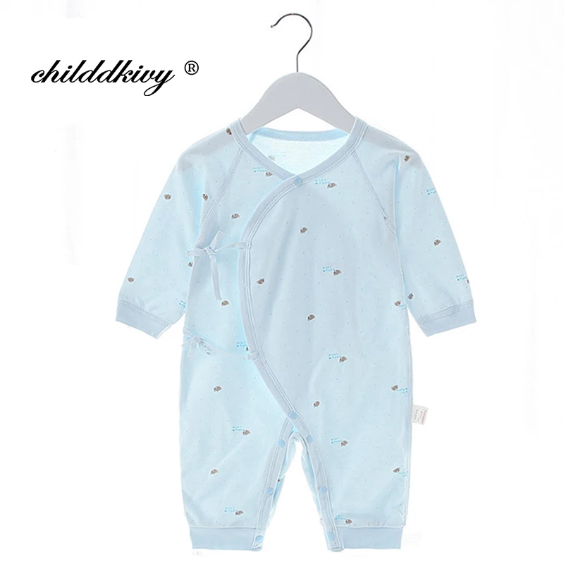 0-6Month Newborn Baby Romper Clothes 2020 Spring Autumn Long sleeve infant clothing Boneless Soft 100 % cotton girl clothes | Мать и
