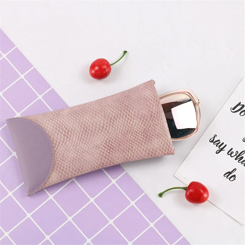 Змеиный Чехол для очков из искусственной кожи футляр сумка солнцезащитных