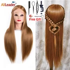 Профессиональная тренировочная головка Alileader, дешевая тренировочная головка для причесок